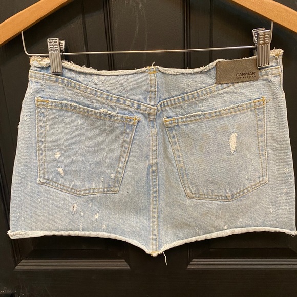 CARMAR denim low waisted skirt - Picture 2 of 2